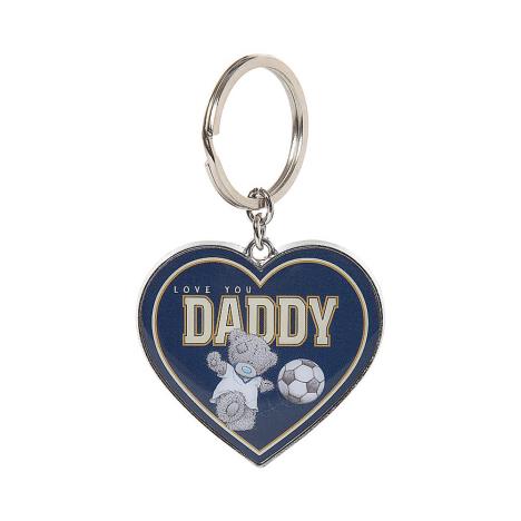 Daddy Me To You Bear Metal Heart Key Ring £4.99